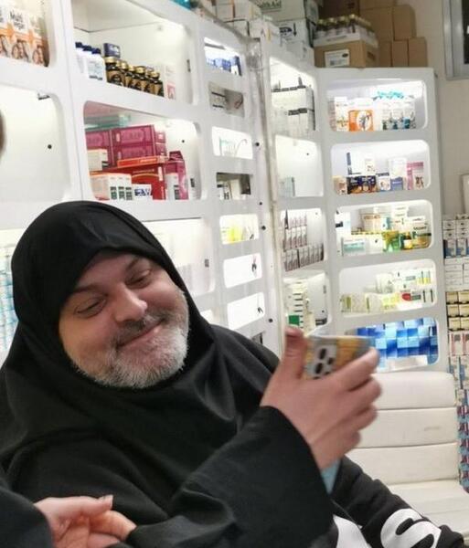 عکس پوشیدن مقنعه