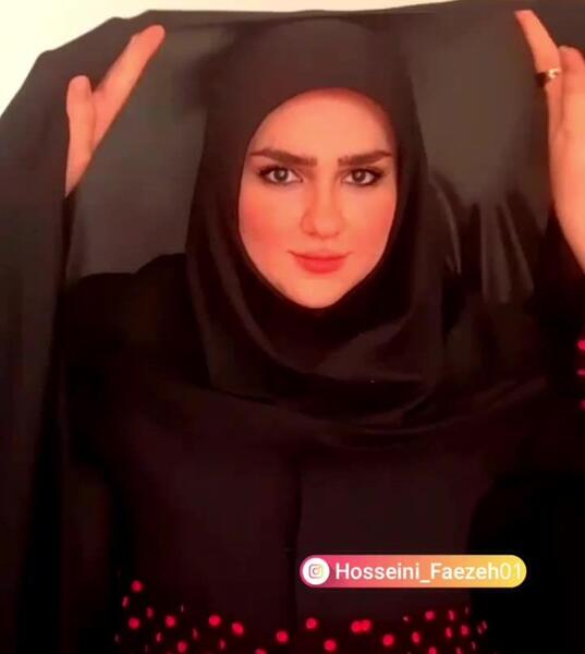 عکس پوشیدن مقنعه