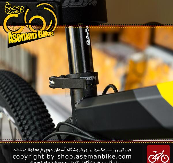 عکس دوچرخه زرد مشکی