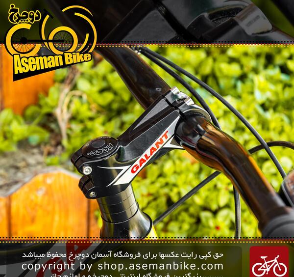 عکس دوچرخه زرد مشکی