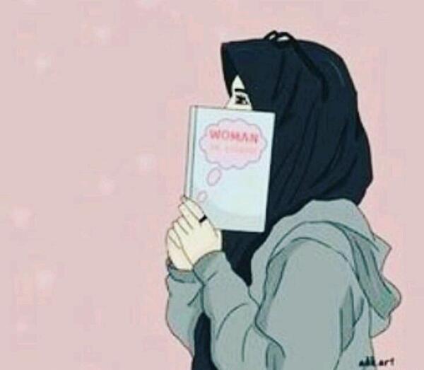 عکس دختر با حجاب انیمه