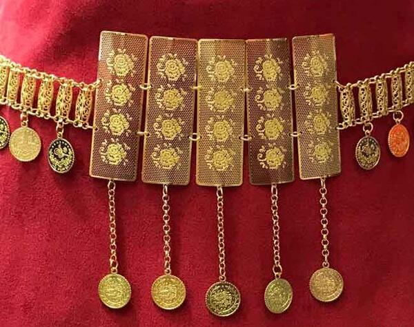 عکس کمربند دخترانه زنجیردار