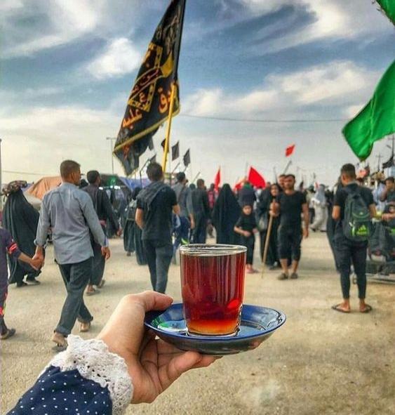 عکس چای محرم