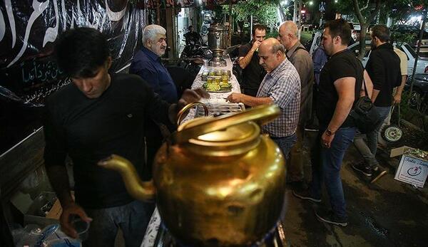 عکس چای محرم