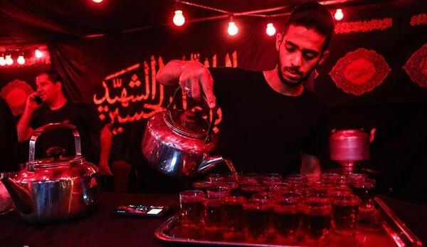 عکس چای محرم