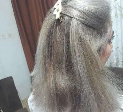 عکس رنگ و مش مو