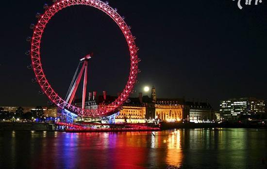 عکس شب لندن