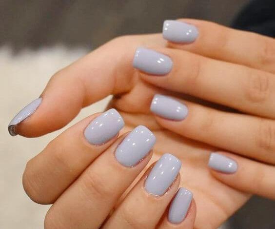 عکس مدل کاشت ناخن کوتاه ساده