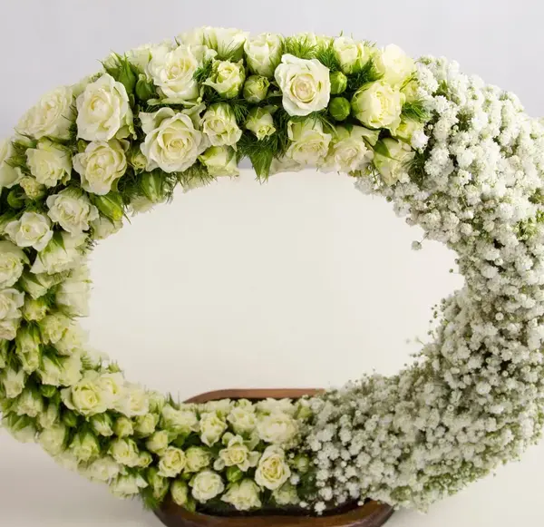 عکس حلقه گل طبیعی