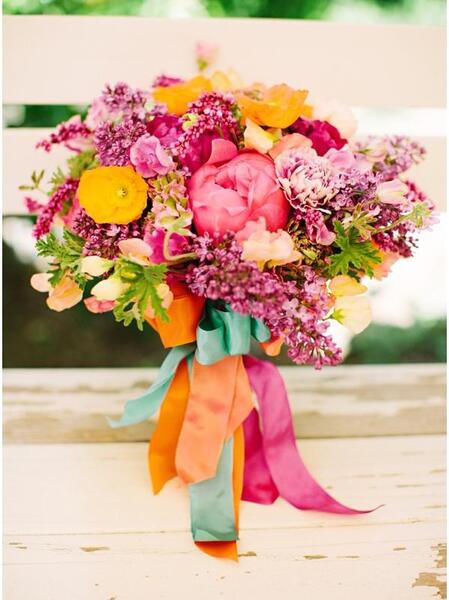 عکس حلقه گل طبیعی