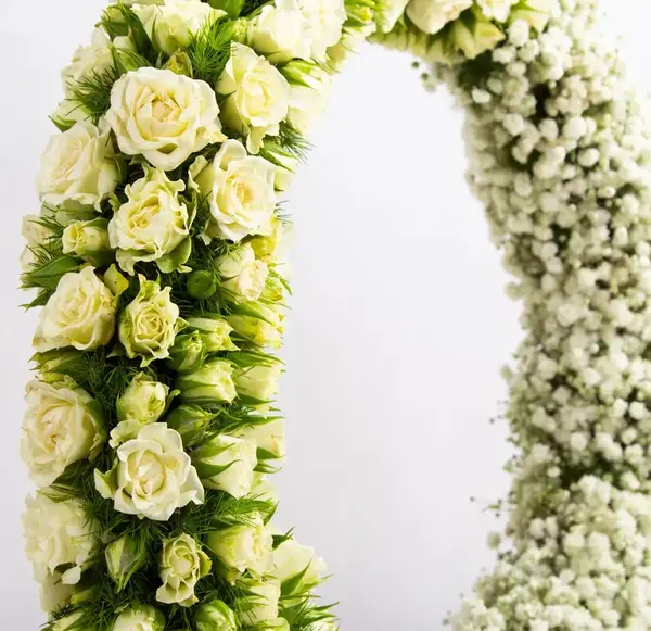 عکس حلقه گل طبیعی