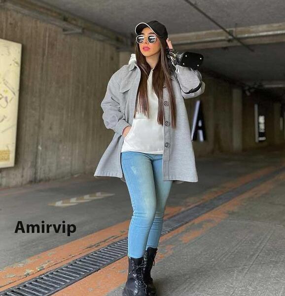 عکس شلوار جین فاق بلند