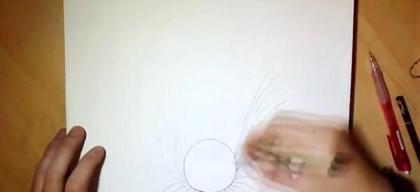 عکس نقاشی سیاه قلم قلبی