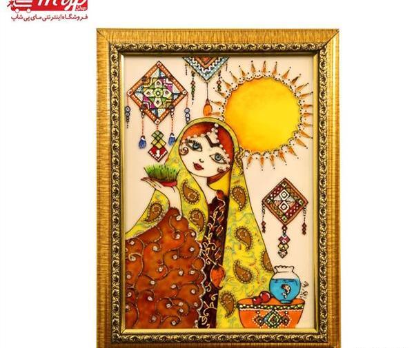 عکس طرح نقاشی ساده خاتون
