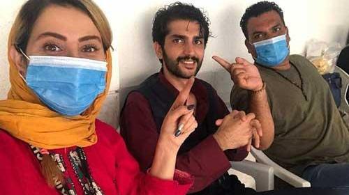 عکس بهزاد در سریال شرم