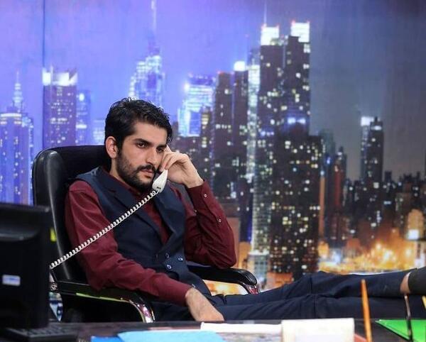 عکس بهزاد در سریال شرم