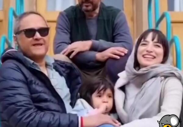 عکس بچه رامبد جوان و نگار جواهریان
