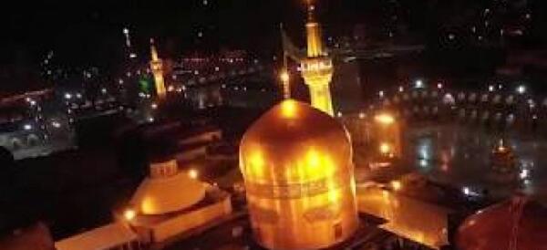 عکس حرم امام رضا از نزدیک