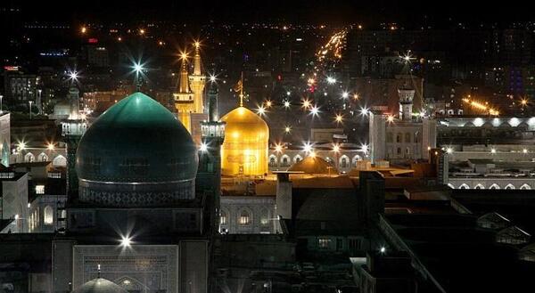 عکس حرم امام رضا از نزدیک