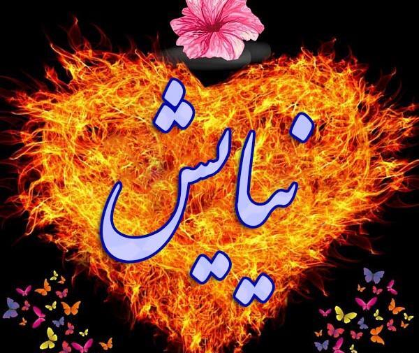 دانلود عکس نوشته اسم نیایش