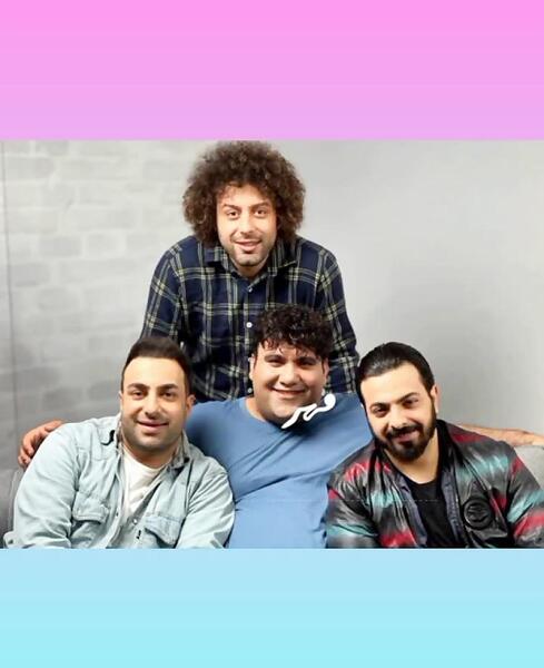 عکس روزبه حصاری و برادرش