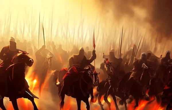 عکسی از صحرای کربلا