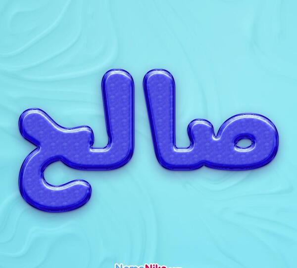 عکس نوشته صالح به انگلیسی