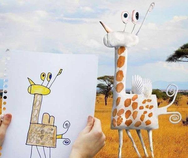 عکس ایده نقاشی برای تولد پدر