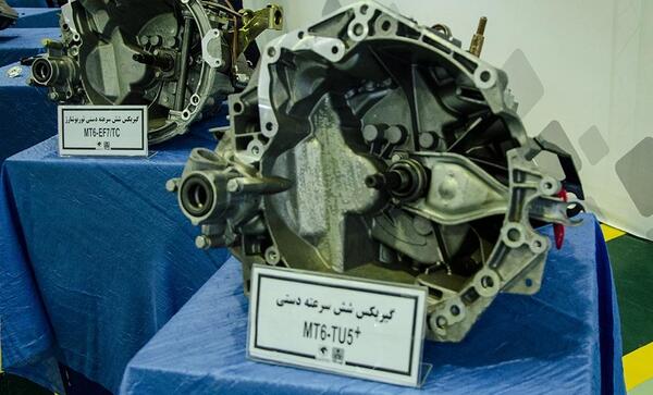 عکس گیربکس رانا پلاس
