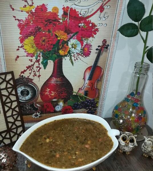 عکس آش گزنه چهارشنبه سوری
