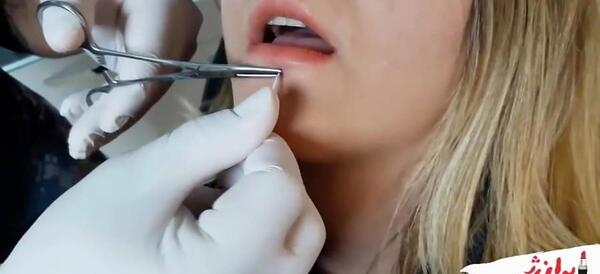 عکس پیرسینگ دماغ فیک