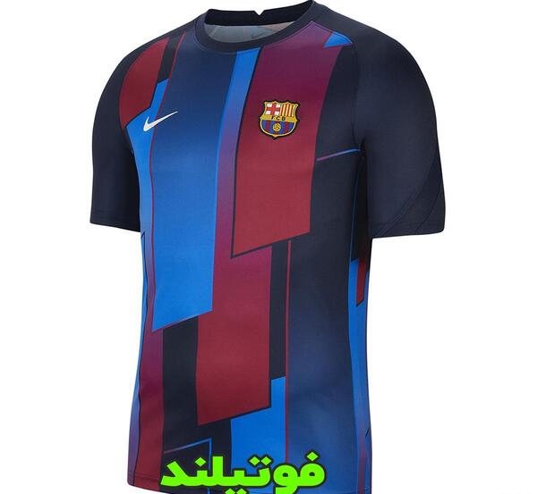 عکس پیراهن بارسلونا
