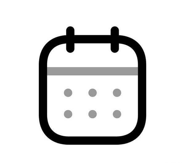 عکس آیکون تقویم png