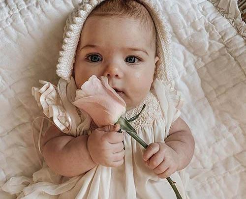 عکس نوزاد دختر یک روزه
