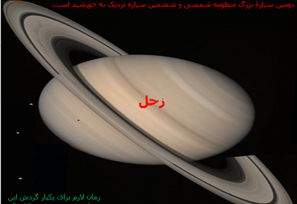 عکسی از منظومه ی شمسی