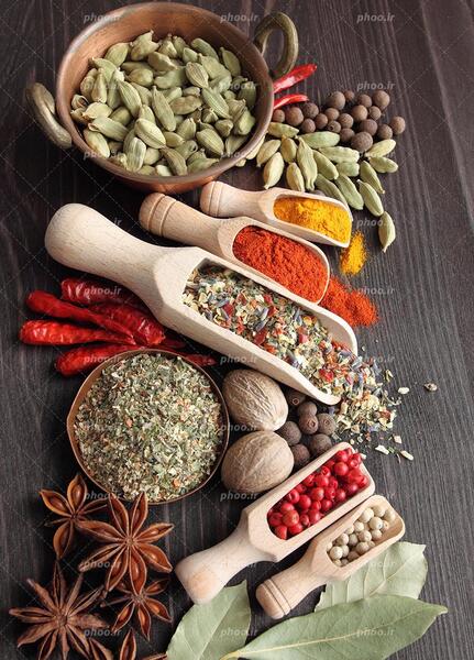 عکس ظرف ادویه جات
