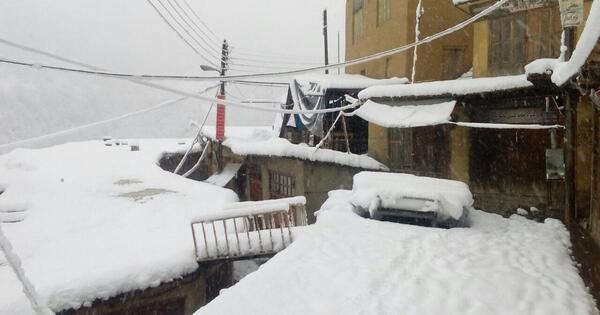 عکس برف فومن