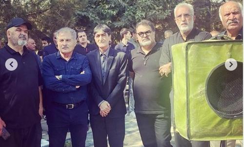 عکس پیمان ادیداس خاکسپاری