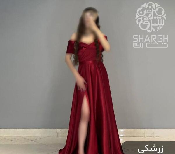 عکس لباس مجلسی یقه باز