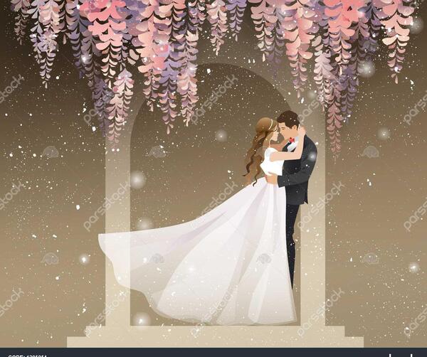 عکس ساده عروس