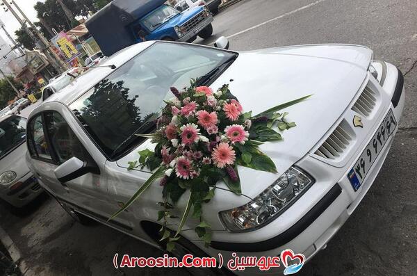 عکس ماشین عروس شیک