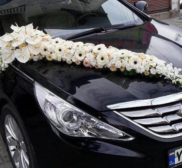 عکس ماشین عروس شیک