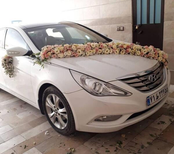عکس ماشین عروس شیک