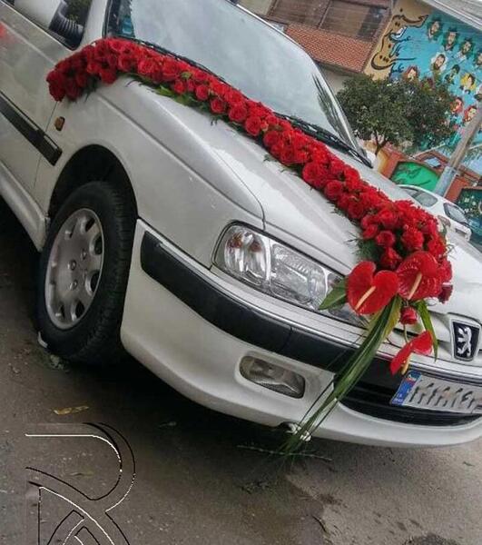 عکس ماشین عروس شیک