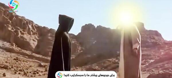 عکس خدا و شیطان