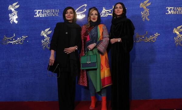 عکس فرشته حسینی در جشنواره فجر ۹۷
