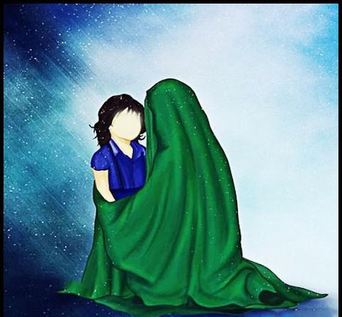 عکس نقاشی حضرت فاطمه