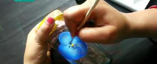 عکس نقاشی گل ژله