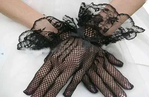عکس دستکش های توری