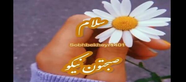 عکس نوشته صبحگاهی زیبا